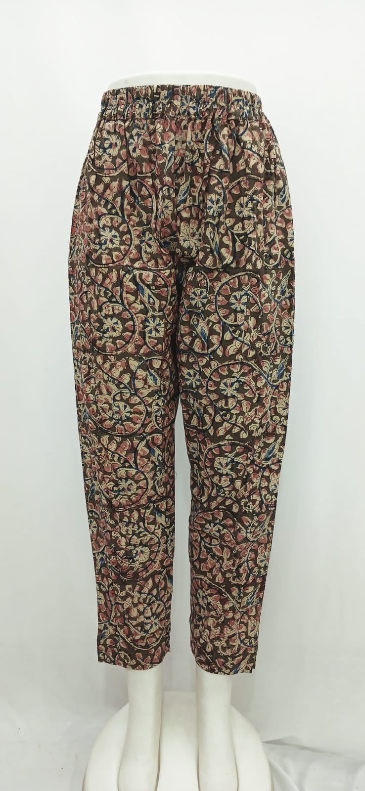 Artisan Block-Print Cotton Palazzo & Straight Pants Collection