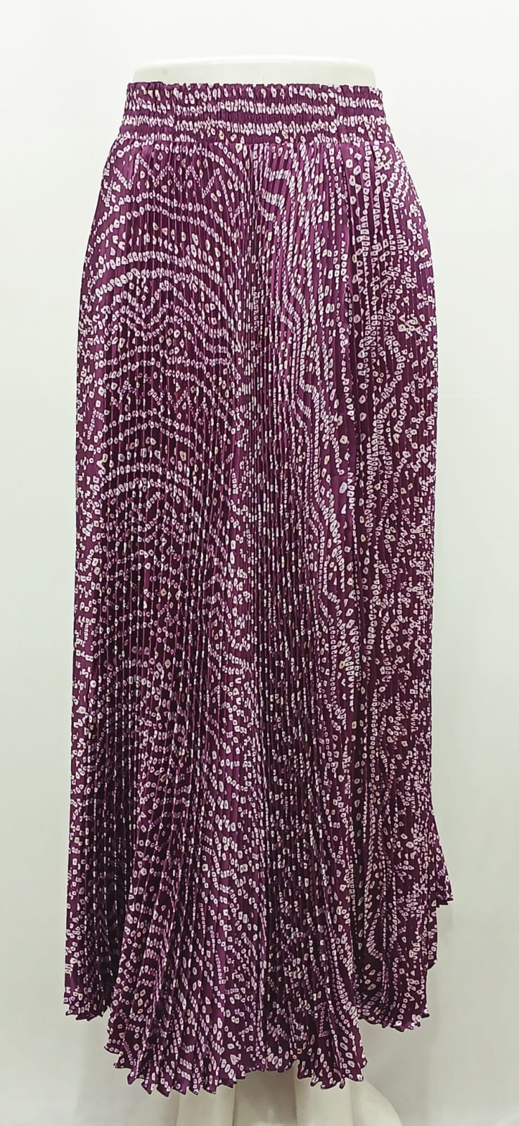 The Daily Elegance Pleated Maxi Skirt