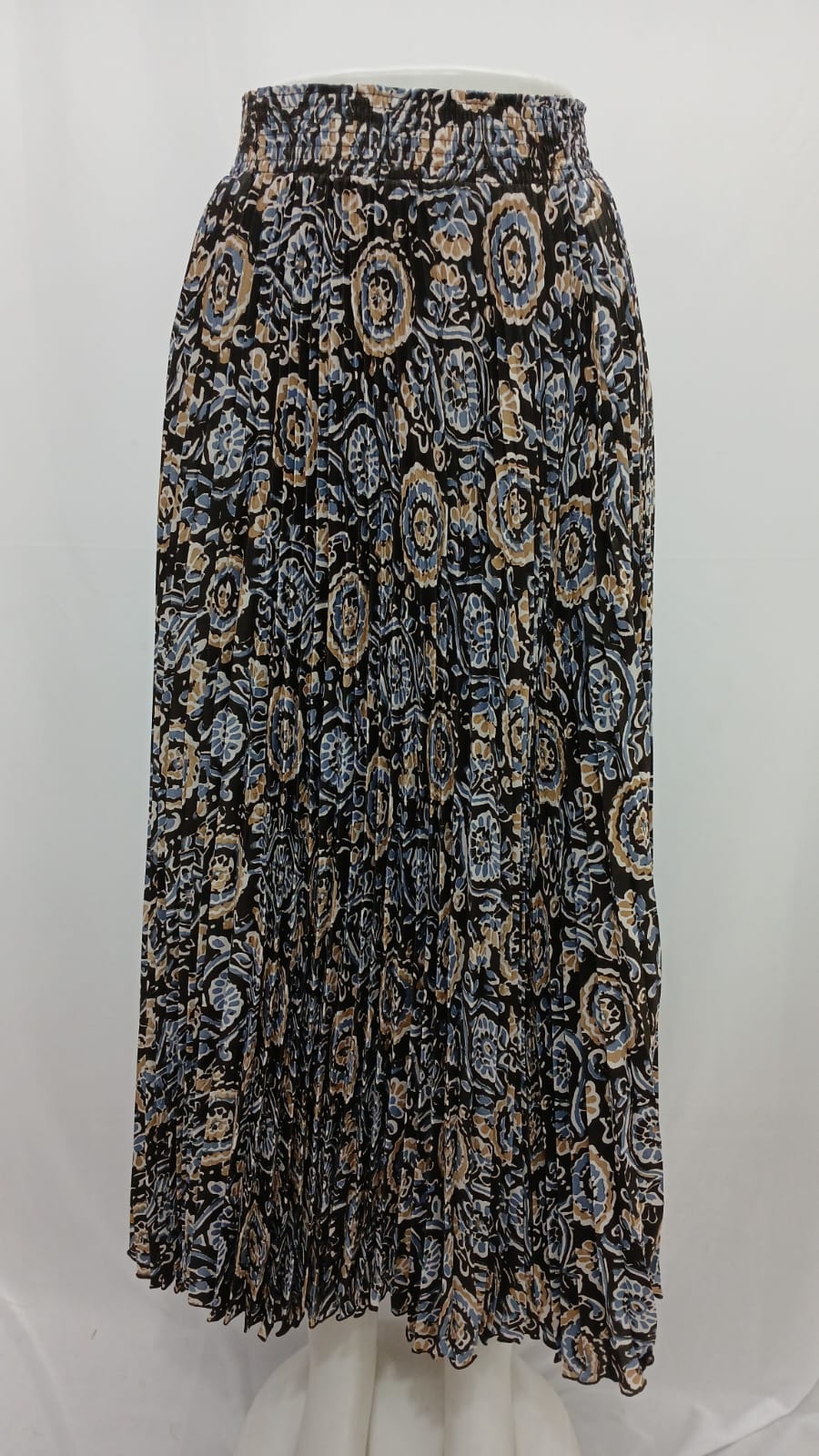 The Daily Elegance Pleated Maxi Skirt