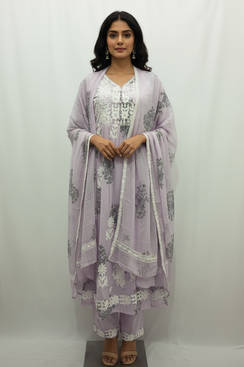 3 Piece Kurti Set