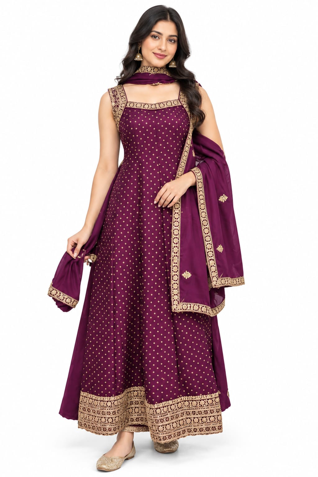 Kurti Set Sleeveless